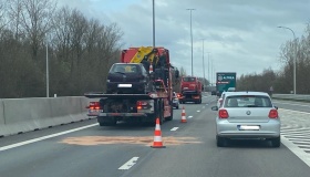 Verkeersongeval op de E314 Lummen-Leuven in Holsbeek op 22 maart 2023