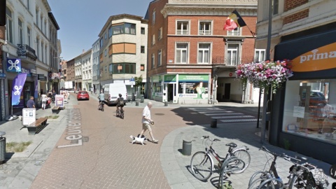 Het incident speelde zich af in de Leuvensestraat.
