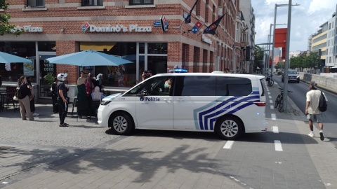 Geweld aan Domino's Pizza Leuven Diestsestraat station 20 juli 2024