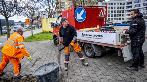 Leuven Vlaams kampioen tegelwippen 2024 TegelTaxi